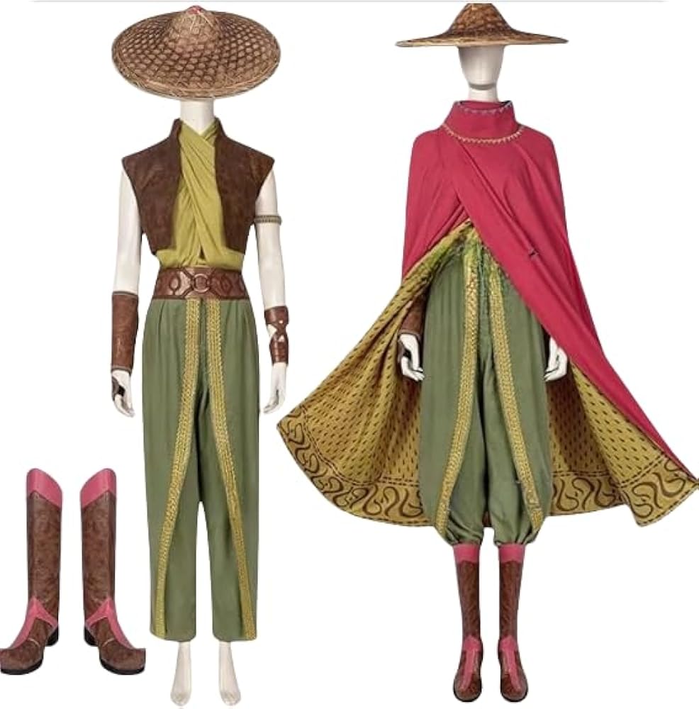 【Dハロ仮装】ラーヤと龍の王国 ラーヤ フルセット 即購入可 Amazon.co.jp: [YUASEN] ラーヤと龍の王国 ラーヤ（RAYA